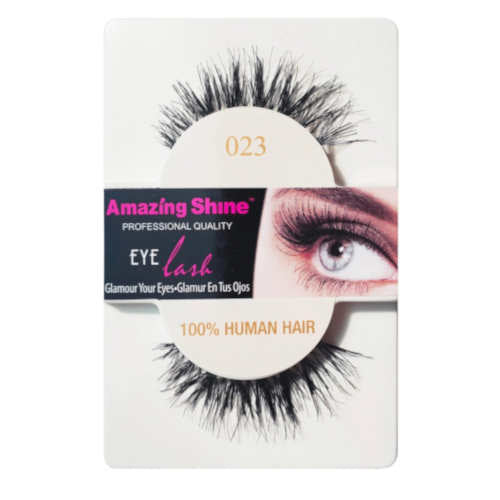 Amazing Shine Human Hair False Eyelashes 23