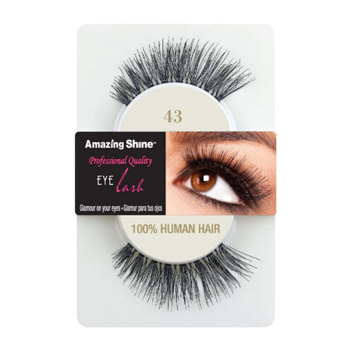 Amazing Shine Human Hair False Eyelashes 43