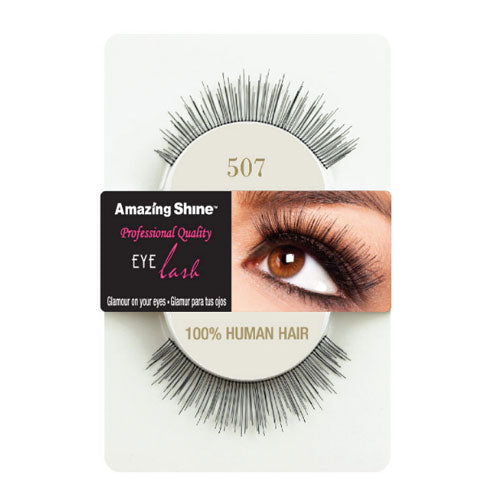 Amazing Shine Human Hair False Eyelashes 507