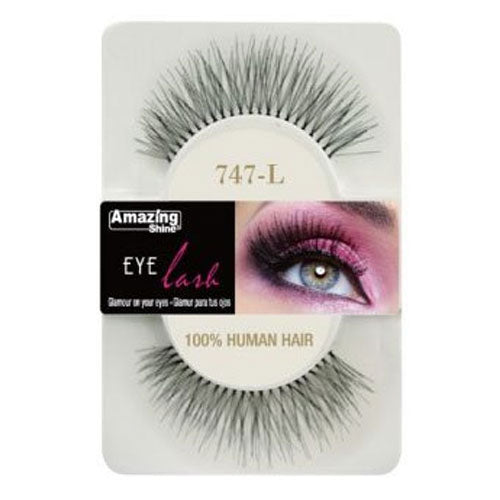 Amazing Shine Human Hair Eyelashes 747-L