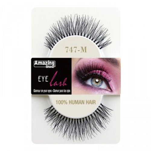 Amazing Shine Human Hair Eyelashes 747-M