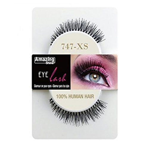 Amazing Shine Human Hair Eyelashes 747-XS