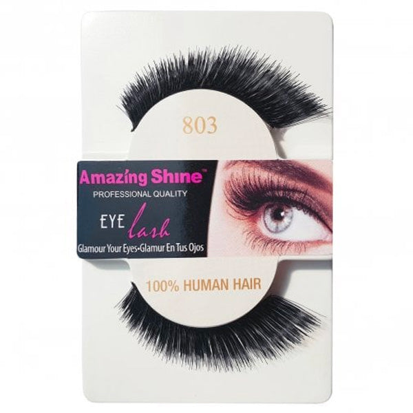 Amazing Shine Human Hair False Eyelashes 803