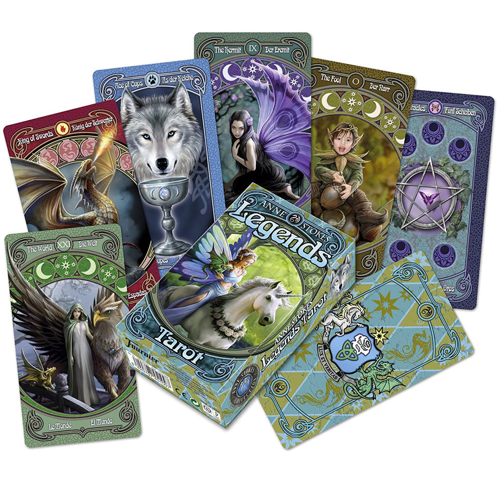 Anne Stokes Legends Tarot Cards Runaway Panda