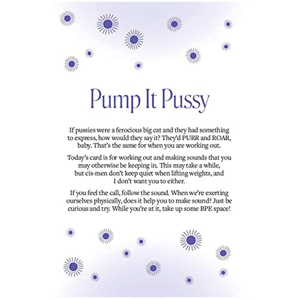 Big Pussy Energy - Fire Up Your Fierce Femme Power Card Deck