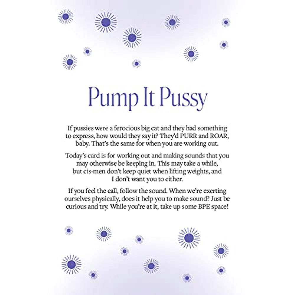 Big Pussy Energy - Fire Up Your Fierce Femme Power Card Deck