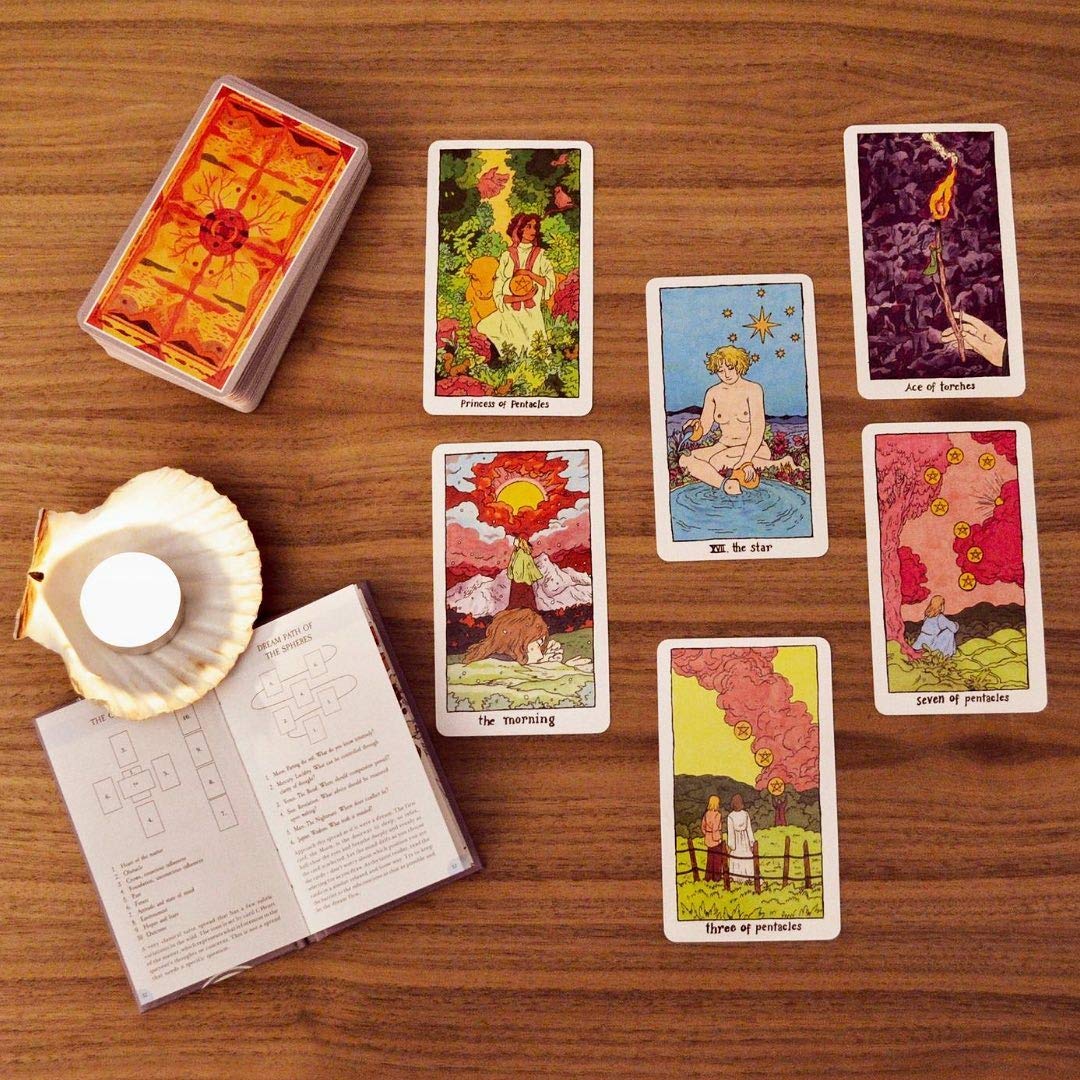 The Cosmic Slumber Tarot Cards