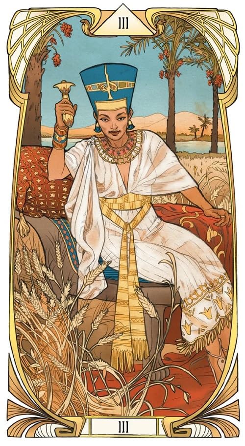 Egyptian Art Nouveau Tarot Cards