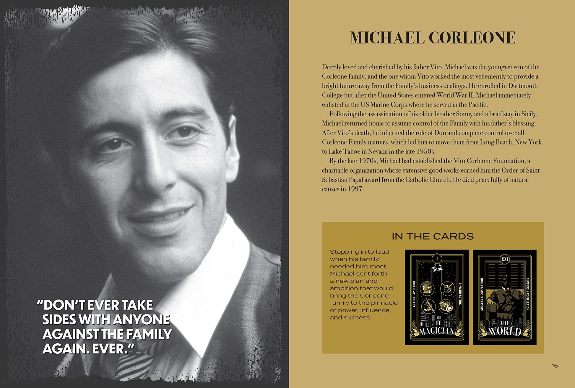 The Godfather Tarot Cards & Book