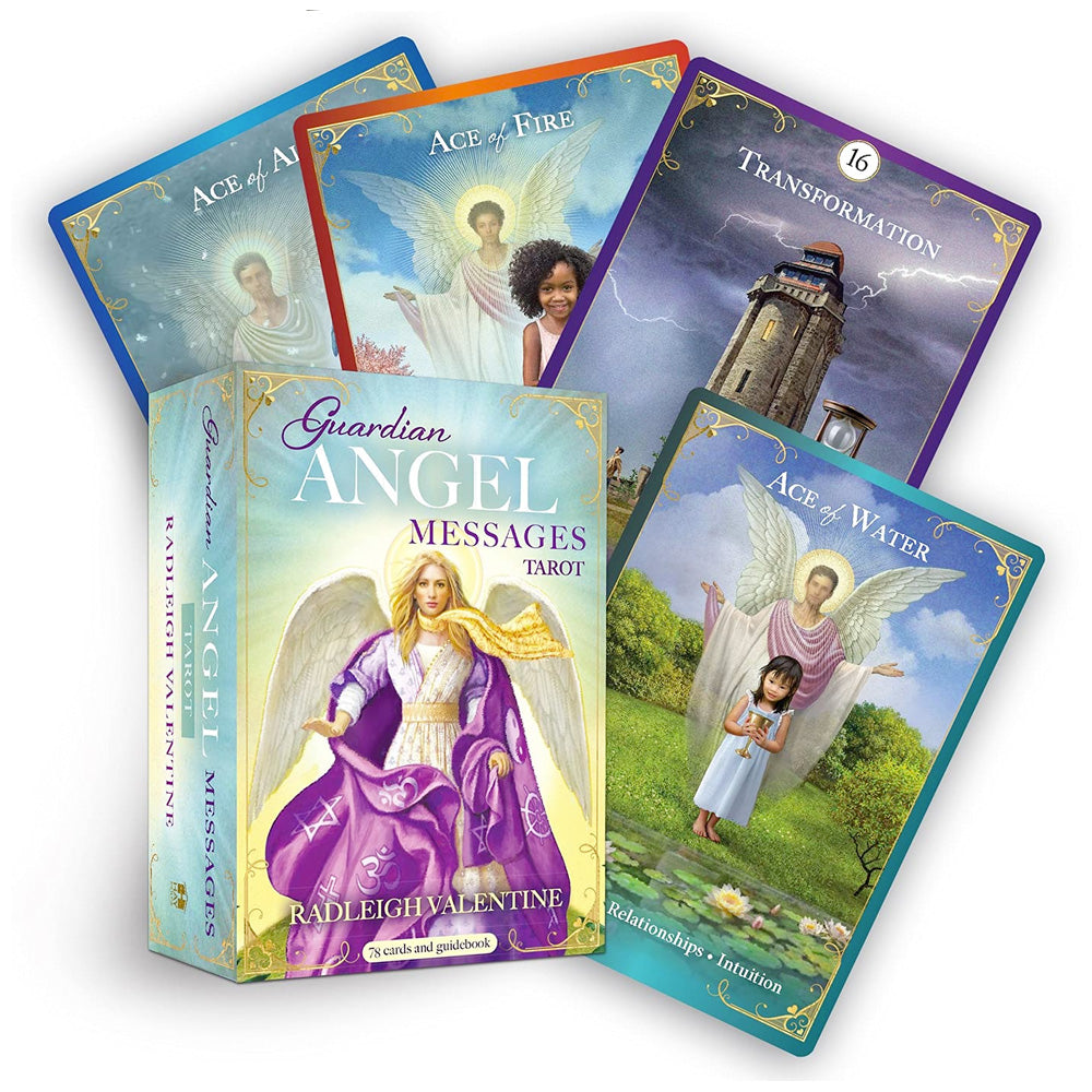 Guardian Angel Messages Tarot Cards & Guide Book