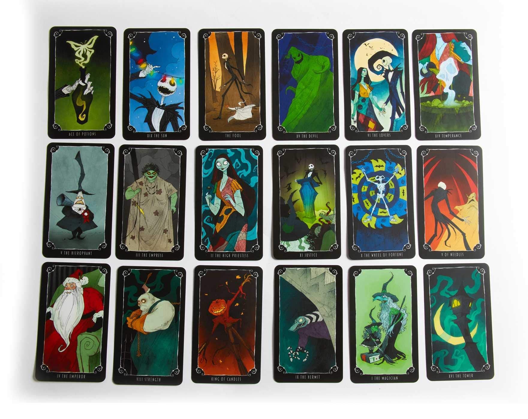 The Nightmare Before Christmas Tarot Cards & Guidebook