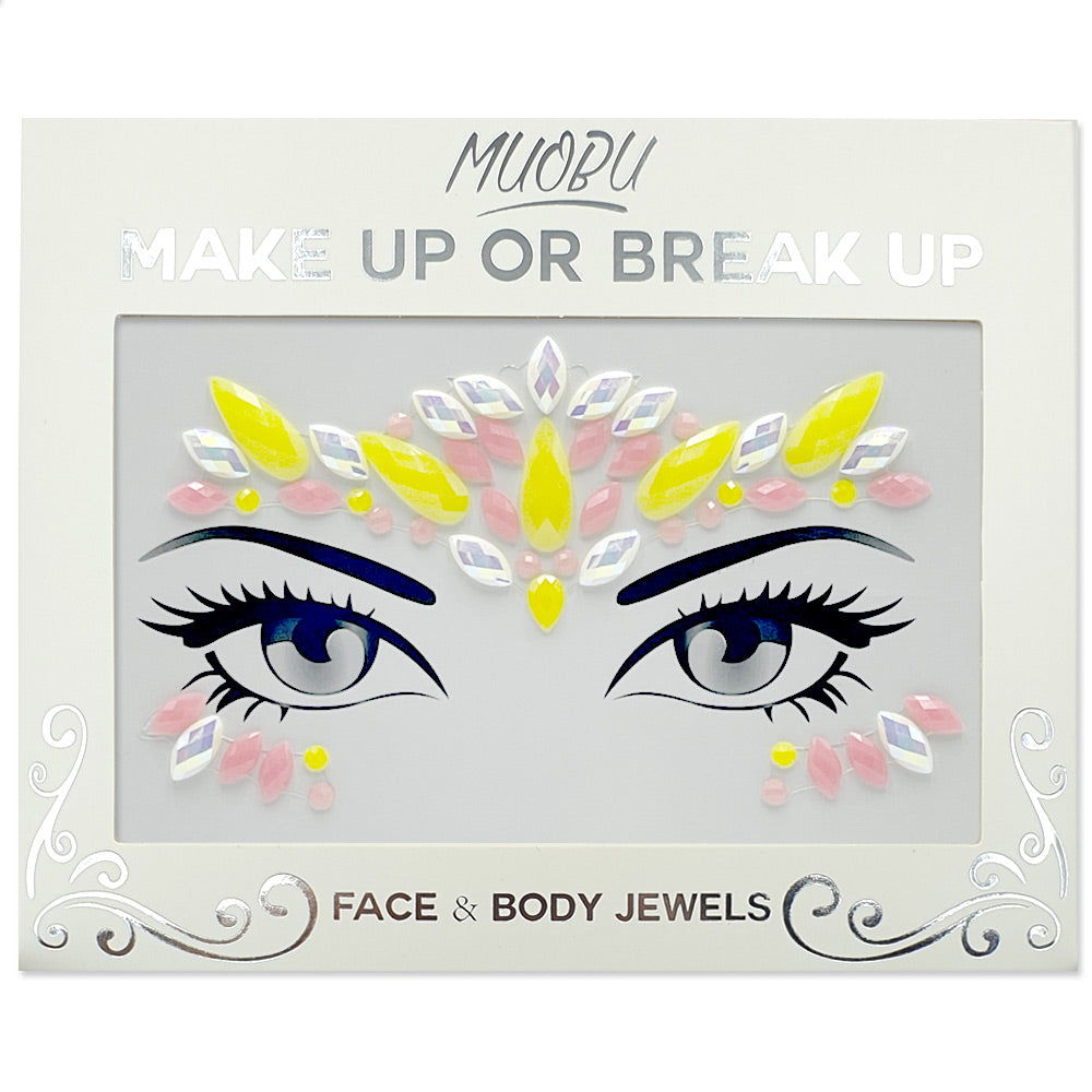 Festival Face Jewels Set (Glow In The Dark) - Pixie Glow