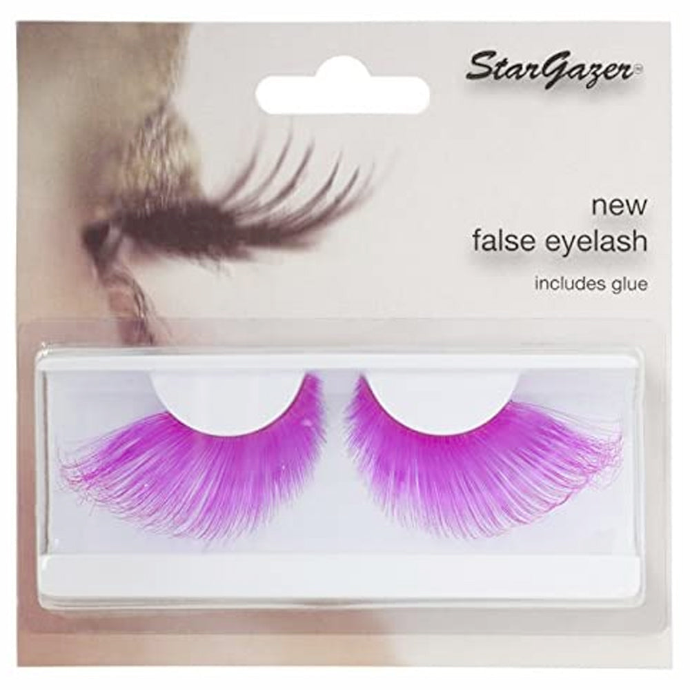 Festival False Lashes 68 - Pink Feathers