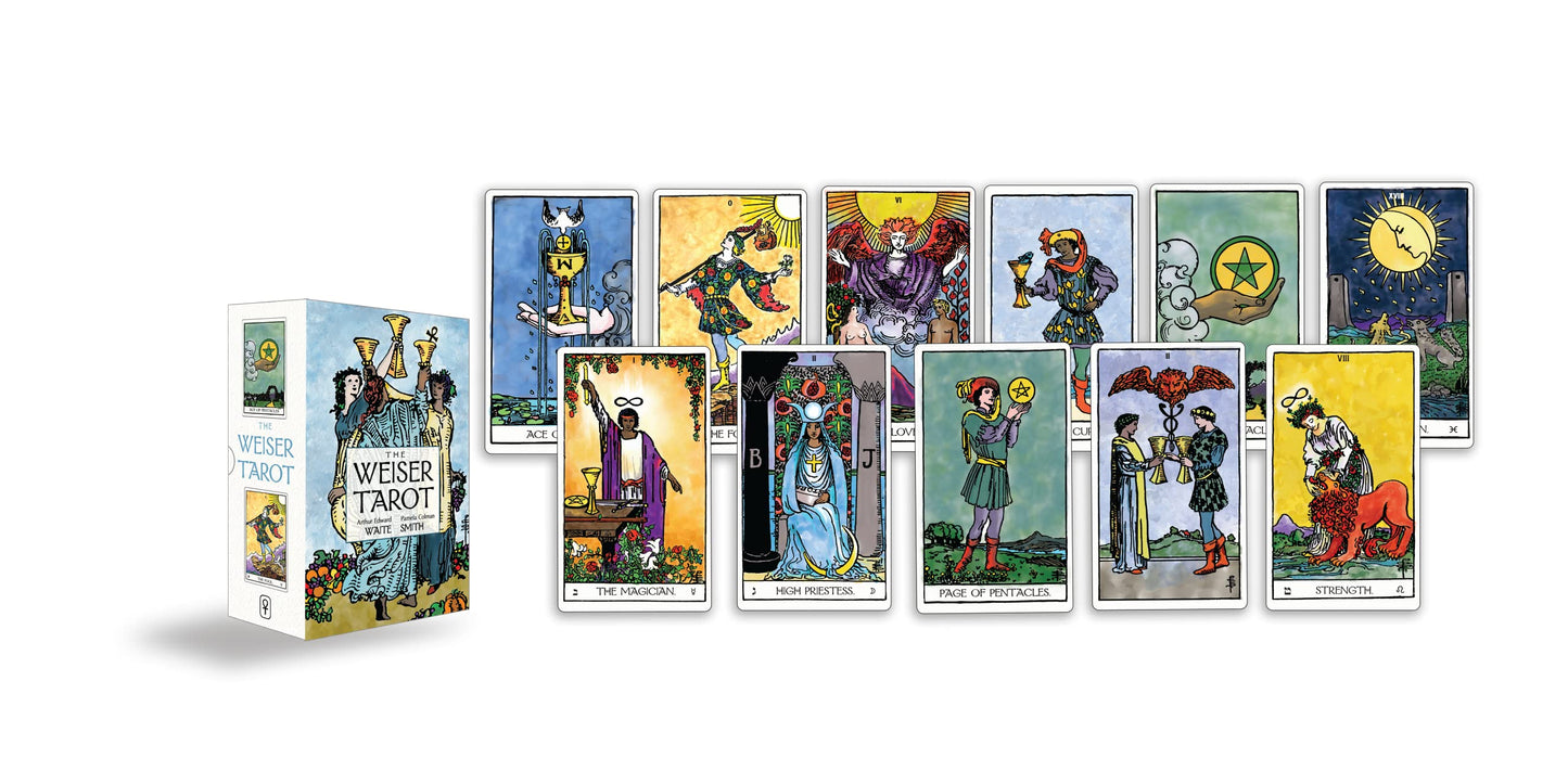 The Weiser Tarot Cards & Guidebook (New Edition Of The 1909 Smith-Waite Deck)