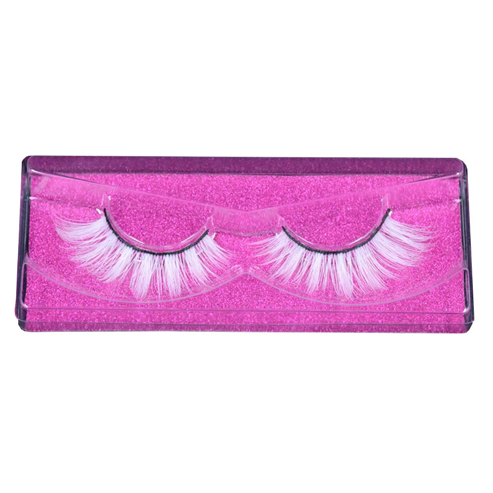 Festival False Lashes - Wispy White